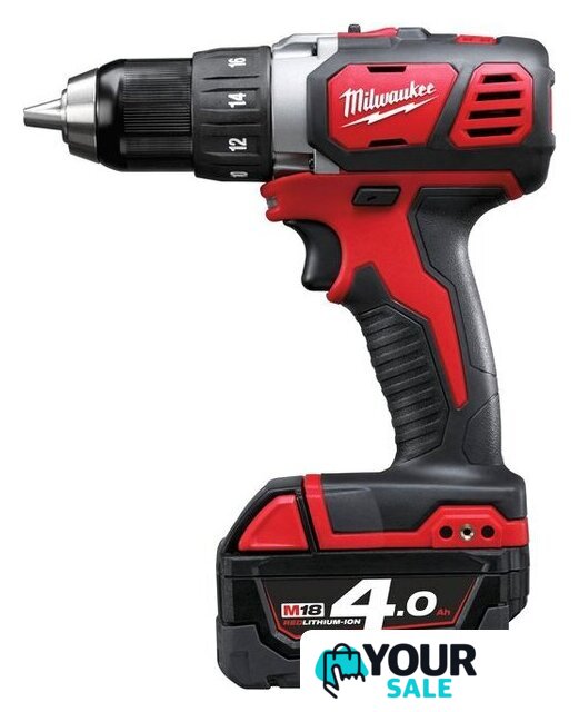 Дрель-шуруповерт Milwaukee M18 BDD-402C 4933443565 (с 2-мя АКБ, кейс) - Изображение №1 — Интернет-магазин Your Sale