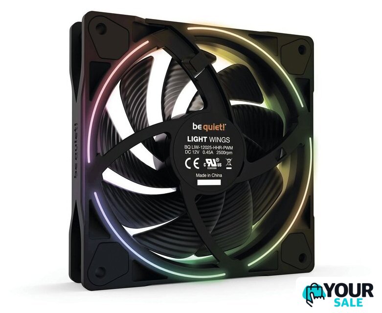 Вентилятор для корпуса be quiet! Light Wings 120mm high-speed PWM BL073 - Изображение №4 — Интернет-магазин Your Sale