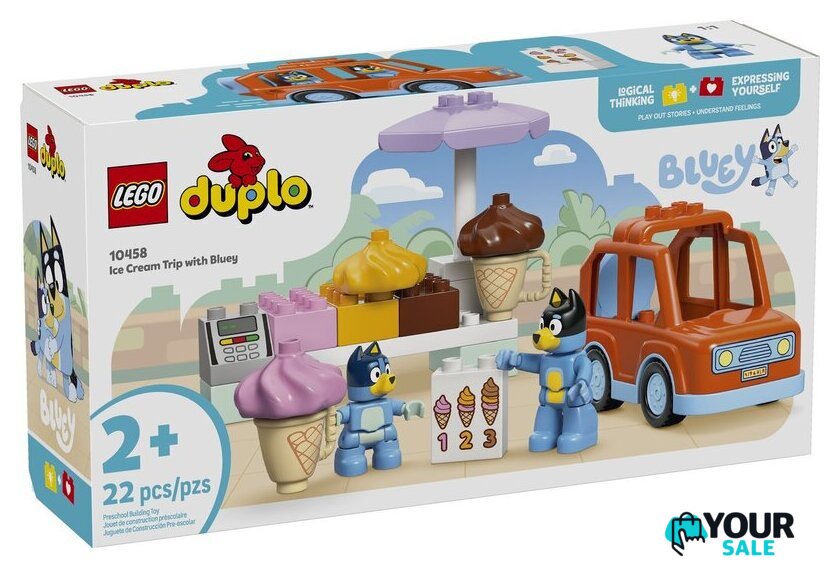 Конструктор LEGO Duplo Тур по мороженому в Бруи 10458 - Изображение №1 — Интернет-магазин Your Sale