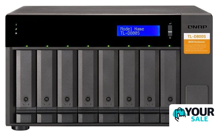 Сетевой накопитель QNAP TL-D800S - Изображение №1 — Интернет-магазин Your Sale