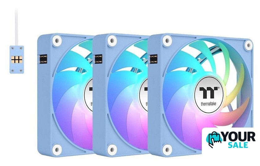 Комплект вентиляторов для корпуса Thermaltake CT140 EX ARGB CL-F197-PL14BU-A - Изображение №1 — Интернет-магазин Your Sale