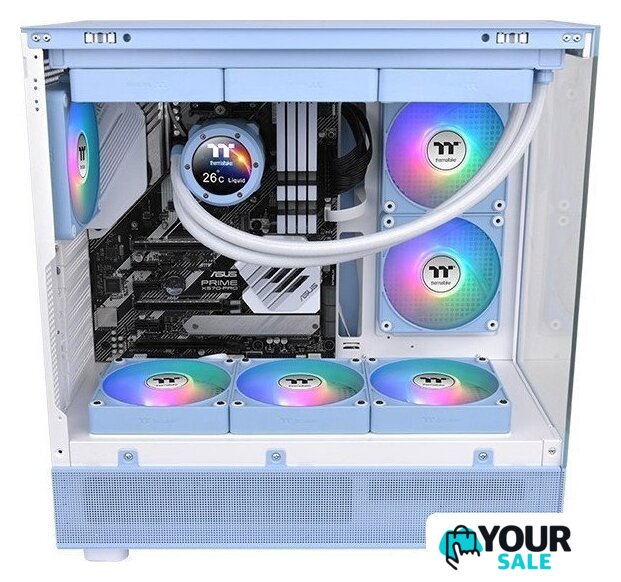 Комплект вентиляторов для корпуса Thermaltake CT140 EX ARGB CL-F197-PL14BU-A - Изображение №6 — Интернет-магазин Your Sale