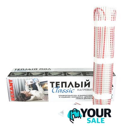Нагревательный мат Rexant Classic RNX-6.0-900 6.0 кв.м. 900 Вт - Изображение №1 — Интернет-магазин Your Sale
