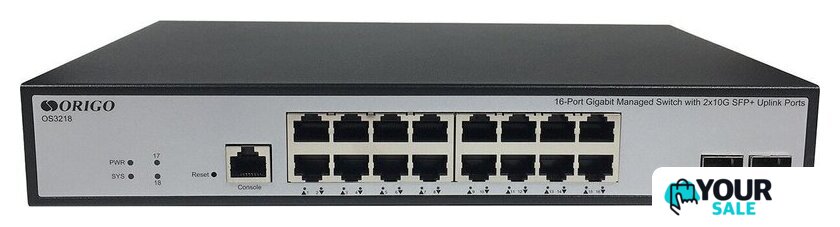 Управляемый коммутатор 3-го уровня Origo OS3218/A1A - Изображение №1 — Интернет-магазин Your Sale