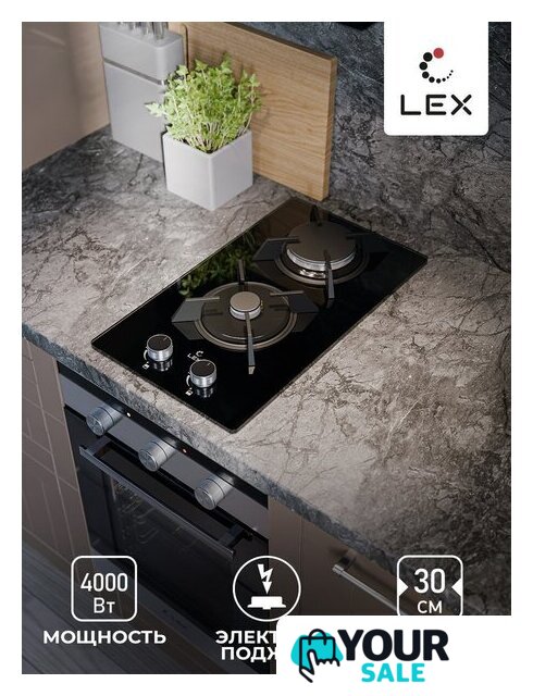 Варочная панель LEX GVG 323A BBL - Изображение №2 — Интернет-магазин Your Sale