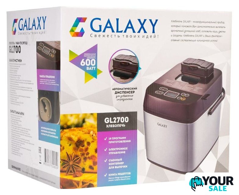 Хлебопечка Galaxy Line GL2700 - Изображение №14 — Интернет-магазин Your Sale