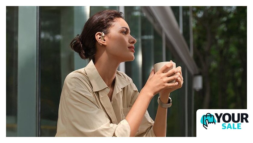 Наушники Xiaomi OpenWear Stereo Pro M2503E1 (золотистый песок, международная версия) - Изображение №13 — Интернет-магазин Your Sale