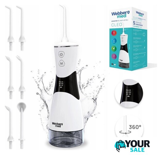 Ирригатор  Webber+ Cleo AOW09W - Изображение №1 — Интернет-магазин Your Sale