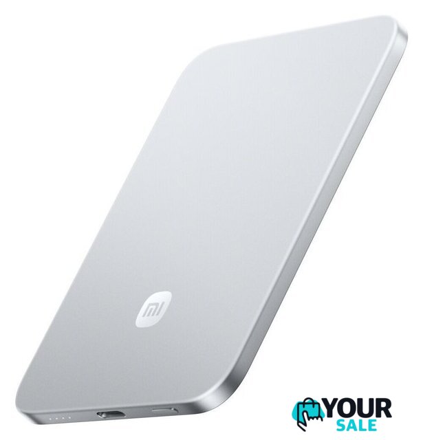 Внешний аккумулятор Xiaomi UltraThin Magnetic Power Bank 5000 15W MDY-20-EB (серебристый) - Изображение №1 — Интернет-магазин Your Sale