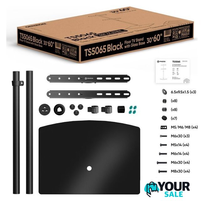 Стойка для телевизора Onkron TS5065 (черный) - Изображение №10 — Интернет-магазин Your Sale