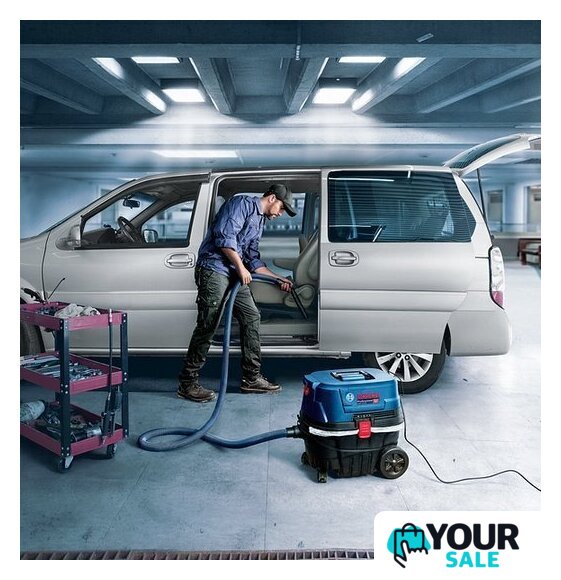 Пылесос Bosch GAS 12-25 PL 060197C100 - Изображение №2 — Интернет-магазин Your Sale