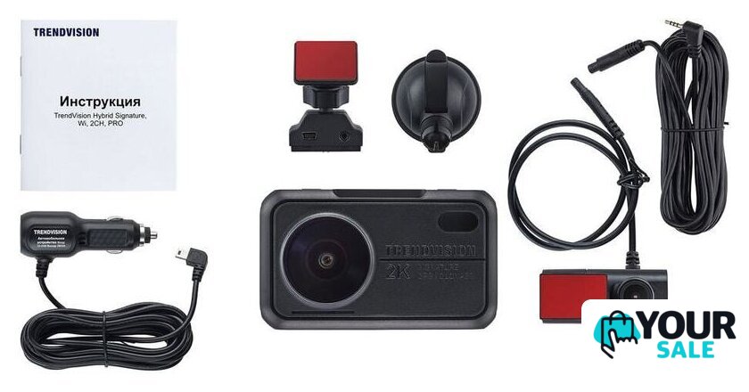 Видеорегистратор-радар детектор-GPS информатор (3в1) TrendVision Hybrid Signature EVO Wi 2CH - Изображение №12 — Интернет-магазин Your Sale