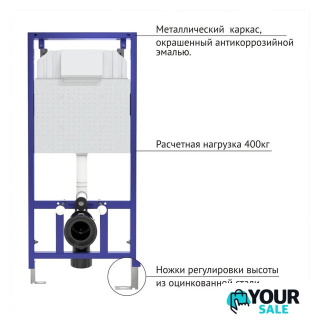 Унитаз подвесной Berges Wasserhaus Ego XL Rimless + Toma Slim SO + Novum525 + L3 043203 - Изображение №2 — Интернет-магазин Your Sale