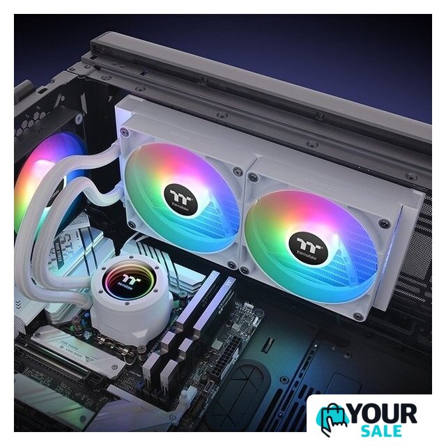 Система жидкостного охлаждения для процессора Thermaltake TH280 V2 ARGB CL-W377-PL14SW-A - Изображение №6 — Интернет-магазин Your Sale