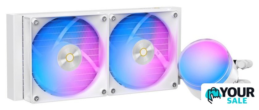 Система жидкостного охлаждения для процессора Ocypus Delta L24 WH ARGB V2 (белый) - Изображение №1 — Интернет-магазин Your Sale