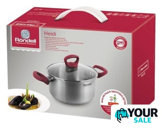 Кастрюля Rondell Heidi RDS-1114 - Изображение №3 — Интернет-магазин Your Sale