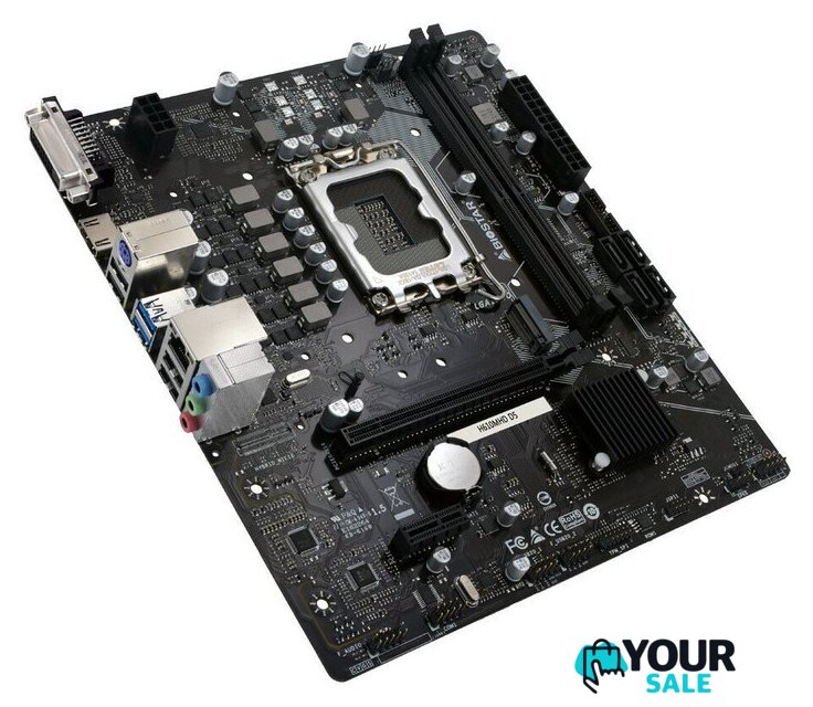 Материнская плата BIOSTAR H610MHD D5 Ver. 6.3 - Изображение №2 — Интернет-магазин Your Sale
