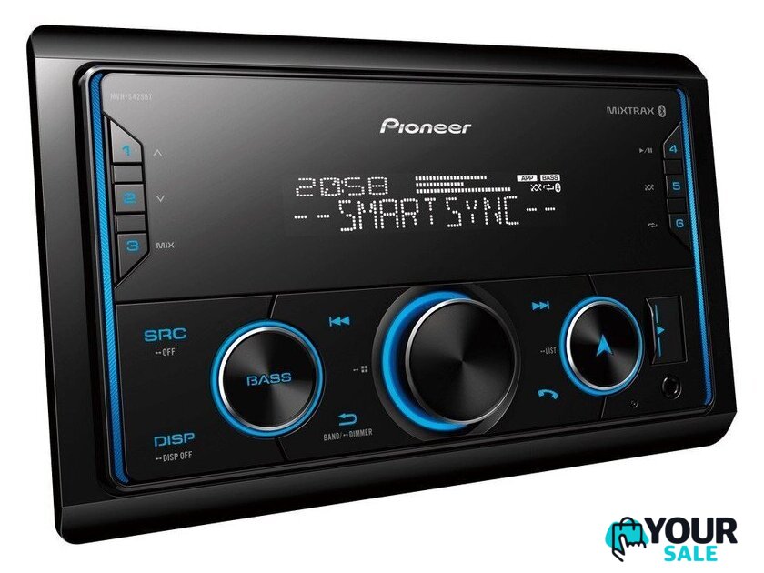 USB-магнитола Pioneer MVH-S425BT - Изображение №1 — Интернет-магазин Your Sale