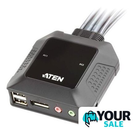 KVM переключатель Aten CS22DP-AT - Изображение №2 — Интернет-магазин Your Sale