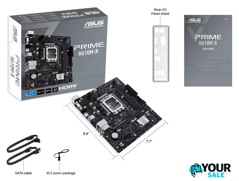 Материнская плата ASUS Prime H610M-R - Изображение №7 — Интернет-магазин Your Sale