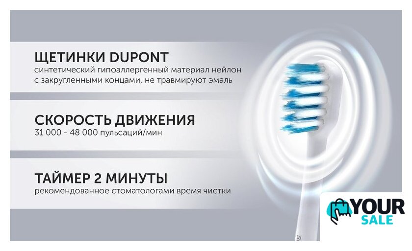 Электрическая зубная щетка Polaris PETB 0105 TC - Изображение №15 — Интернет-магазин Your Sale