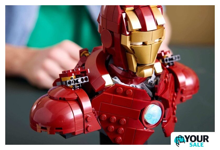 Конструктор LEGO Marvel 76327 Бюст Железного Человека MK4 - Изображение №9 — Интернет-магазин Your Sale