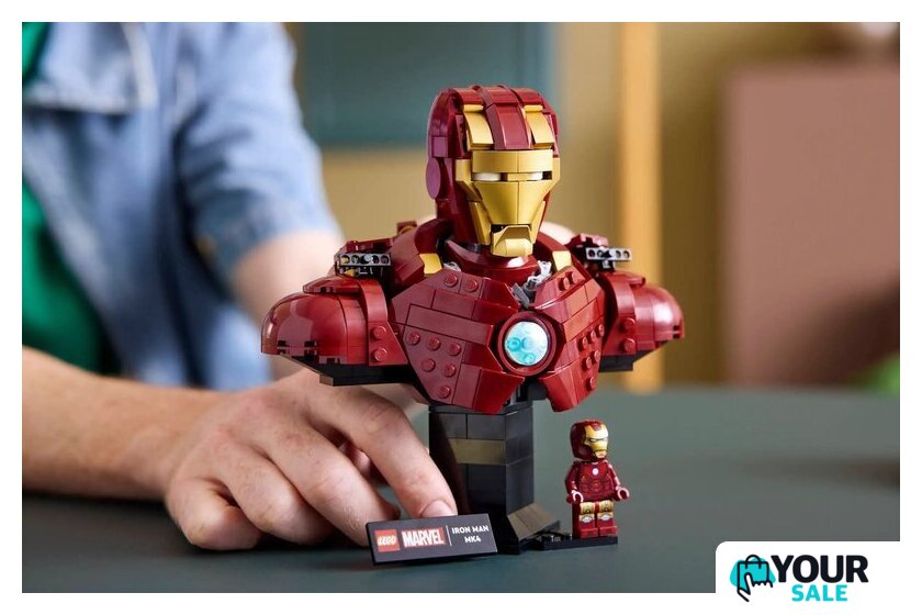 Конструктор LEGO Marvel 76327 Бюст Железного Человека MK4 - Изображение №7 — Интернет-магазин Your Sale
