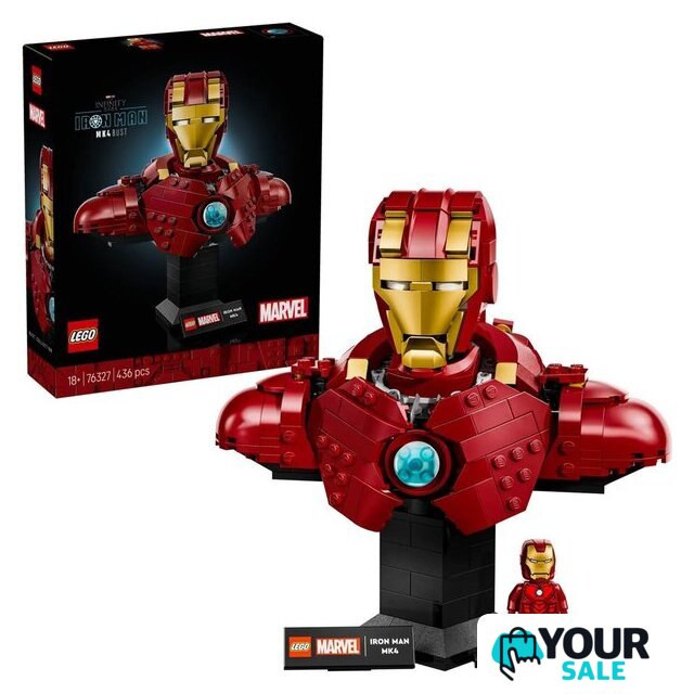 Конструктор LEGO Marvel 76327 Бюст Железного Человека MK4 - Изображение №1 — Интернет-магазин Your Sale