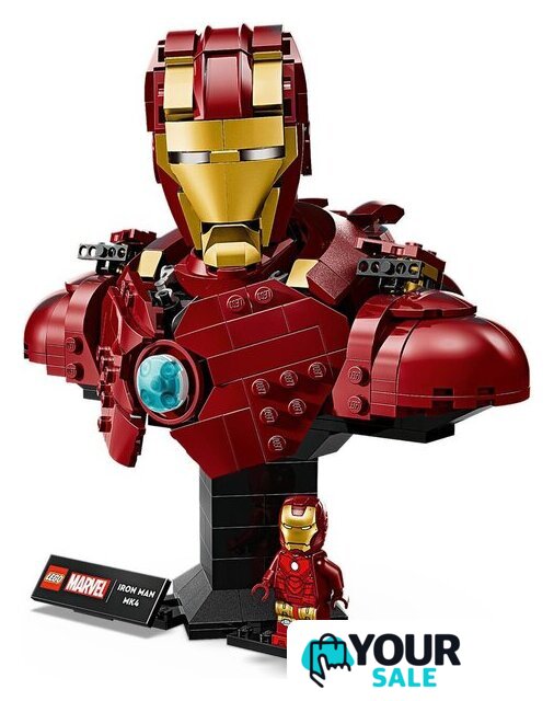 Конструктор LEGO Marvel 76327 Бюст Железного Человека MK4 - Изображение №4 — Интернет-магазин Your Sale