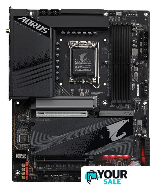 Материнская плата Gigabyte Z790 Aorus Elite AX (rev. 1.0) - Изображение №1 — Интернет-магазин Your Sale