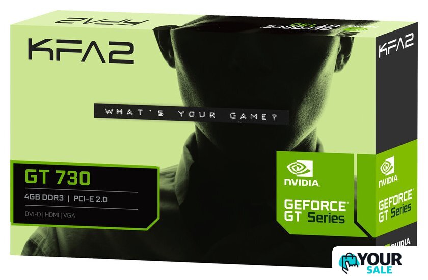 Видеокарта KFA2 GeForce GT 730 4GB DDR3 73GQF8HX00HK - Изображение №11 — Интернет-магазин Your Sale