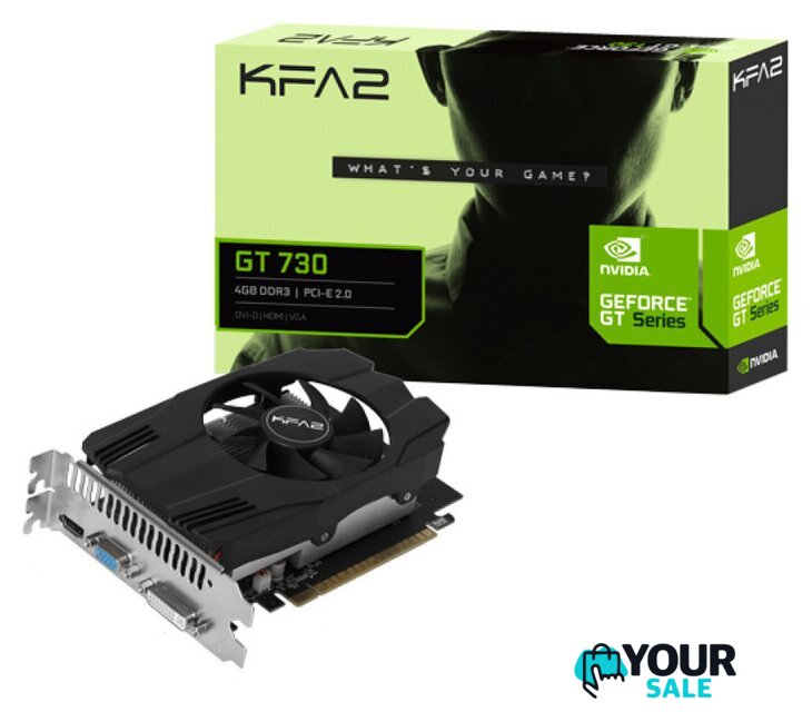 Видеокарта KFA2 GeForce GT 730 4GB DDR3 73GQF8HX00HK - Изображение №7 — Интернет-магазин Your Sale