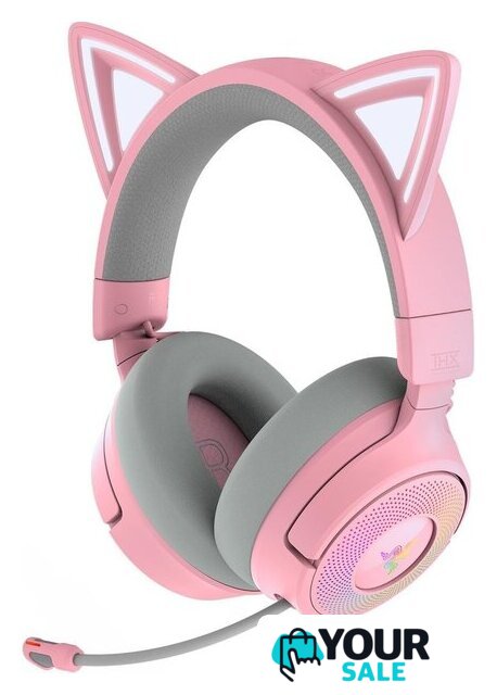Наушники Razer Kraken Kitty V3 Pro (розовый) - Изображение №5 — Интернет-магазин Your Sale