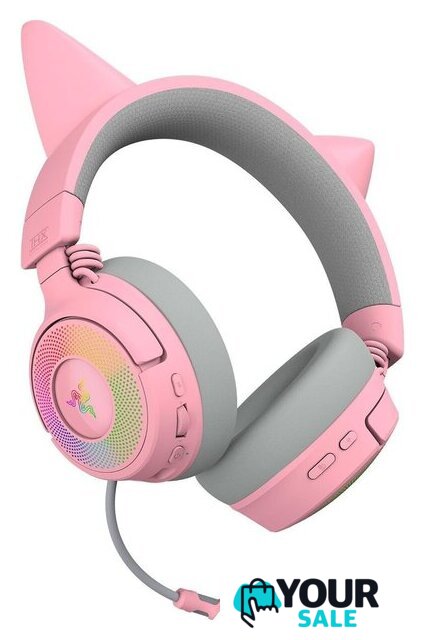 Наушники Razer Kraken Kitty V3 Pro (розовый) - Изображение №6 — Интернет-магазин Your Sale