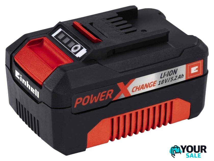 Аккумулятор Einhell Power X-Change 4511437 (18В/5.2 Ah) - Изображение №1 — Интернет-магазин Your Sale