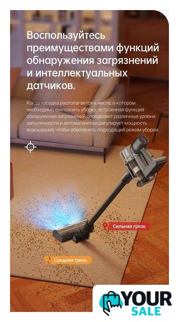 Пылесос Dreame R20 Cordless Vacuum Cleaner VTV97A - Изображение №24 — Интернет-магазин Your Sale