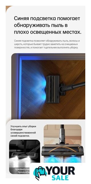 Пылесос Dreame R20 Cordless Vacuum Cleaner VTV97A - Изображение №23 — Интернет-магазин Your Sale