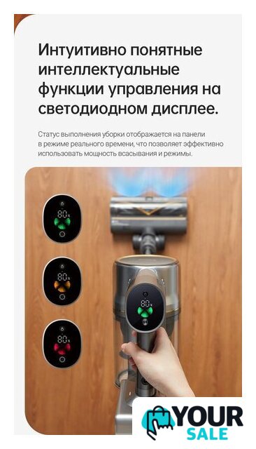 Пылесос Dreame R20 Cordless Vacuum Cleaner VTV97A - Изображение №25 — Интернет-магазин Your Sale