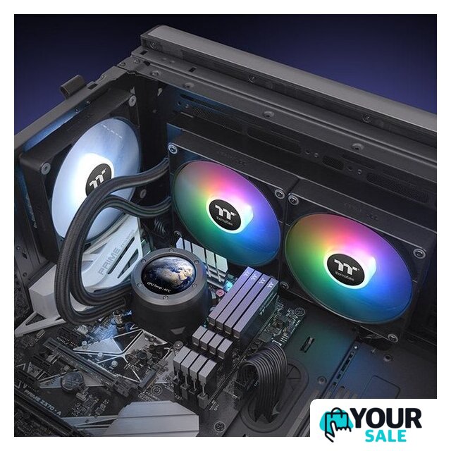 Система жидкостного охлаждения для процессора Thermaltake TH280 V2 Ultra ARGB CL-W385-PL14SW-A - Изображение №7 — Интернет-магазин Your Sale