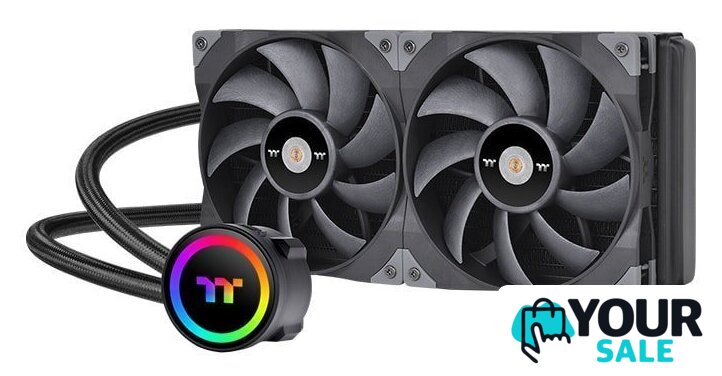 Система жидкостного охлаждения для процессора Thermaltake Toughliquid 280 ARGB Sync CL-W320-PL14BL-A - Изображение №1 — Интернет-магазин Your Sale