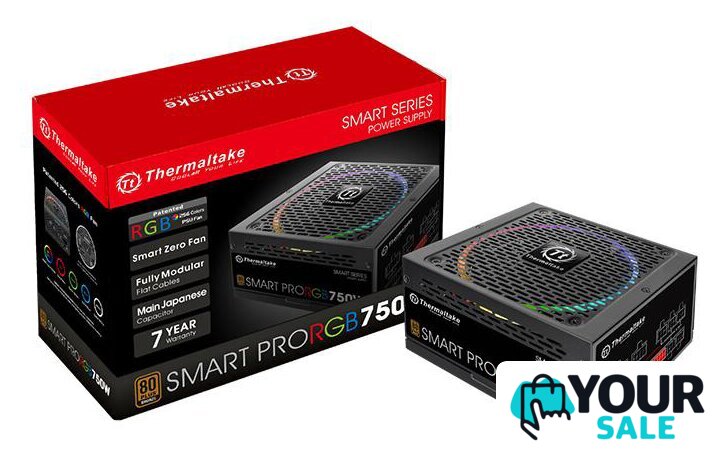 Блок питания Thermaltake Smart Pro RGB 750W Bronze [SPR-0750F-R] - Изображение №6 — Интернет-магазин Your Sale