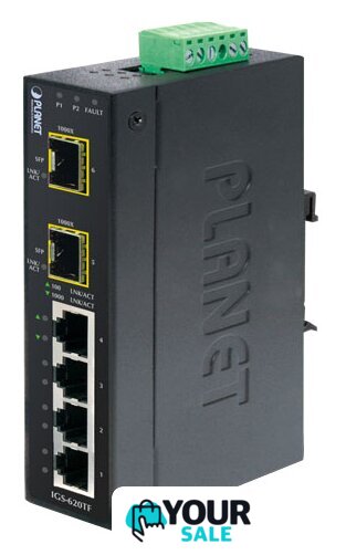 Неуправляемый коммутатор PLANET IGS-620TF - Изображение №1 — Интернет-магазин Your Sale