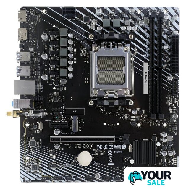 Материнская плата BIOSTAR A620MS-E Ver. 6.0 - Изображение №1 — Интернет-магазин Your Sale