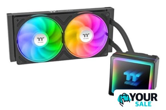Система жидкостного охлаждения для процессора Thermaltake TH240 V3 ARGB Sync CL-W465-PL12SW-A - Изображение №1 — Интернет-магазин Your Sale