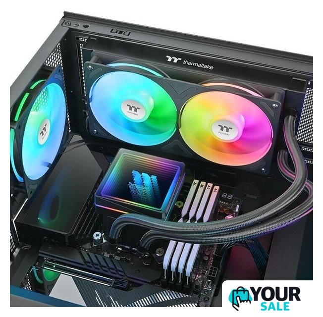 Система жидкостного охлаждения для процессора Thermaltake TH240 V3 ARGB Sync CL-W465-PL12SW-A - Изображение №5 — Интернет-магазин Your Sale