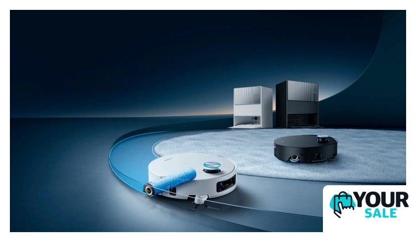 Робот-пылесос Dreame Robot Vacuum Aqua10 Ultra Roller Complete Black RLH71DE-1 (евровилка, черный) - Изображение №3 — Интернет-магазин Your Sale