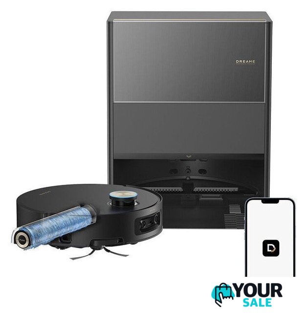 Робот-пылесос Dreame Robot Vacuum Aqua10 Ultra Roller Complete Black RLH71DE-1 (евровилка, черный) - Изображение №1 — Интернет-магазин Your Sale