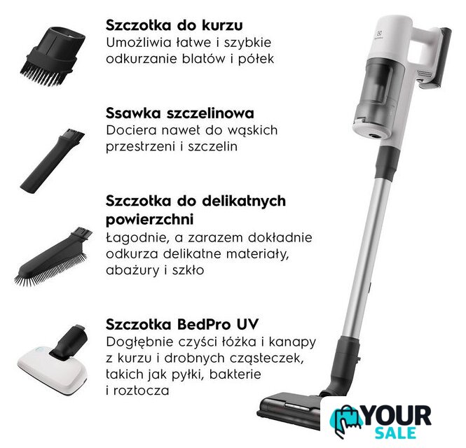 Пылесос Electrolux Hygienic 600 UV EP61HB21UV - Изображение №2 — Интернет-магазин Your Sale