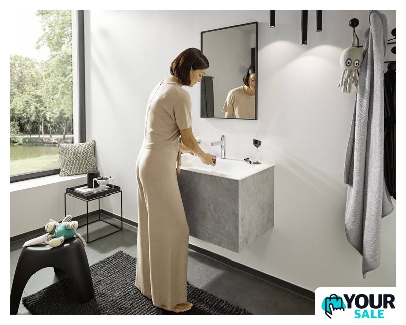 Смеситель Hansgrohe Finoris 110 chrom 76023000 - Изображение №2 — Интернет-магазин Your Sale