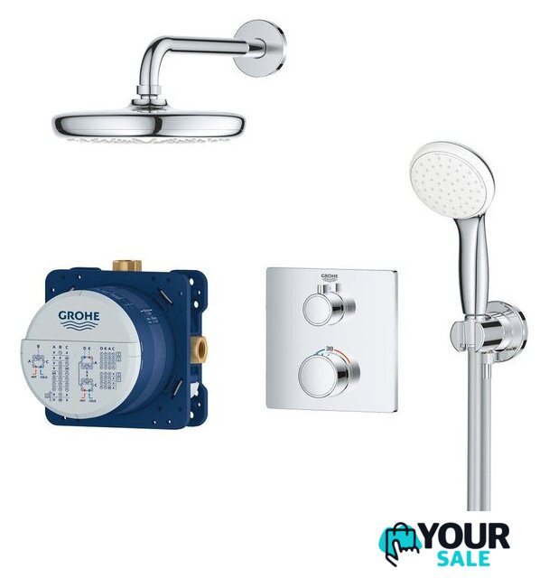 Душевая система  Grohe Grohtherm 34729000 - Изображение №3 — Интернет-магазин Your Sale